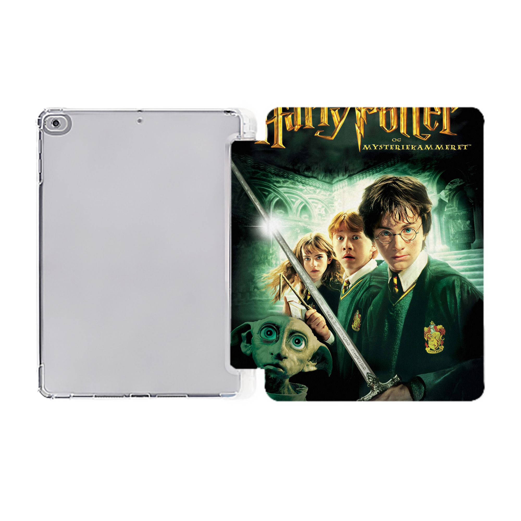 （画像用） Harry Potter ハリー・ポッターシリーズ IPad ケース ペン収納付き 三つ折りスタンド PUレザー×シリコン 対応機種9.5/10.5/10.9インチ